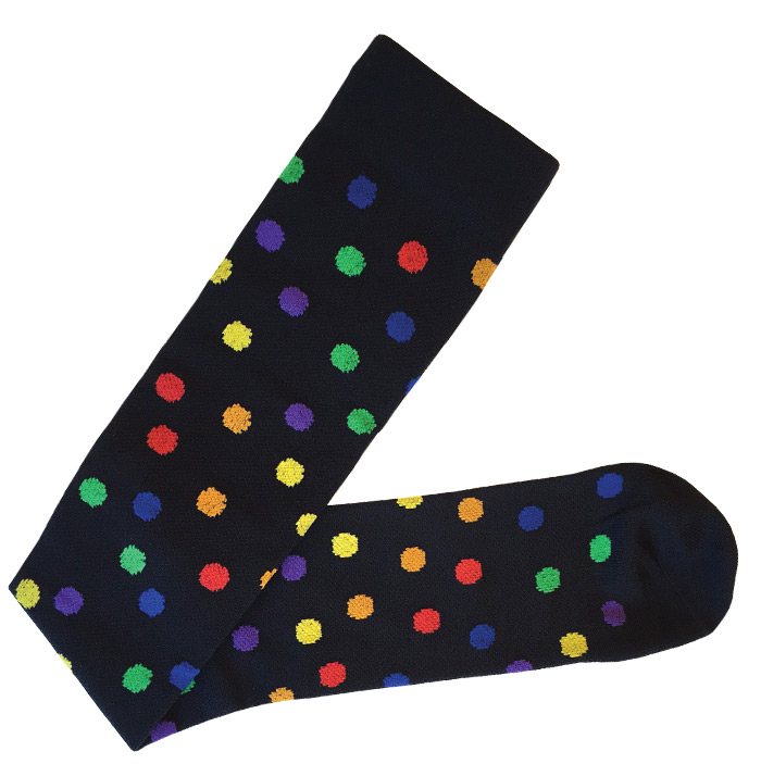 decorative plus size compression socks